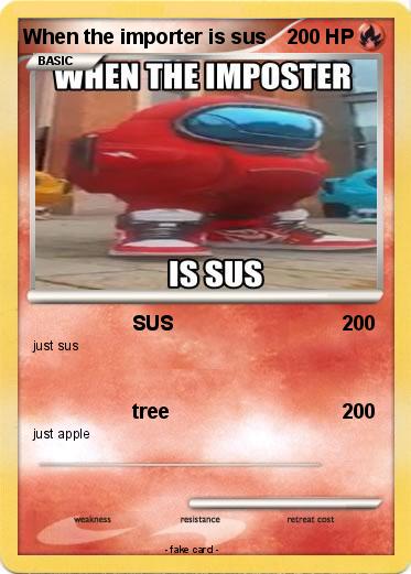 Pokemon When the importer is sus