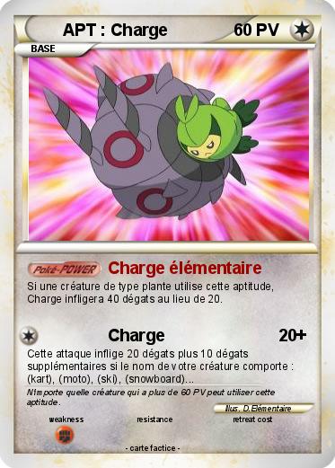 Pokemon APT : Charge