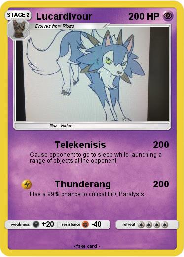 Pokemon Lucardivour
