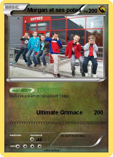 Pokemon Morgan et ses potes