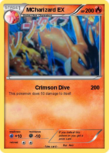 Pokemon MCharizard EX