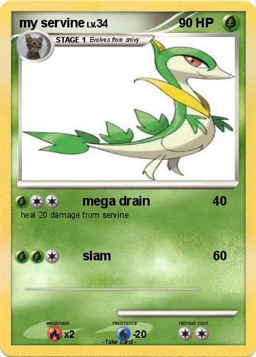 Pokemon my servine