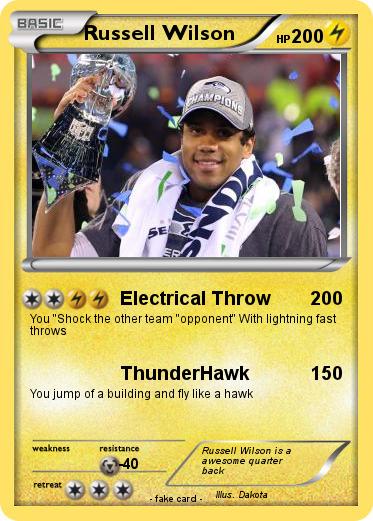 Pokemon Russell Wilson
