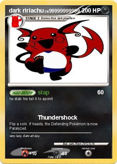 Pokemon dark ririachu