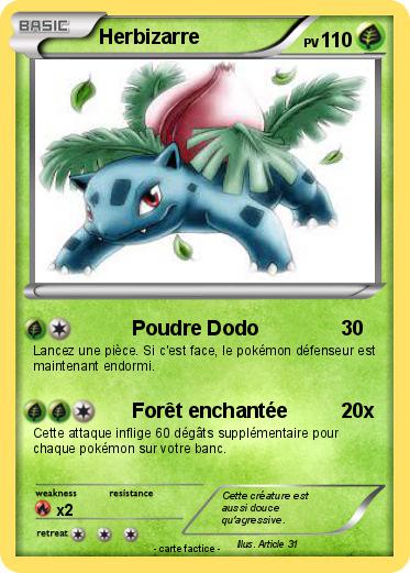 Pokemon Herbizarre