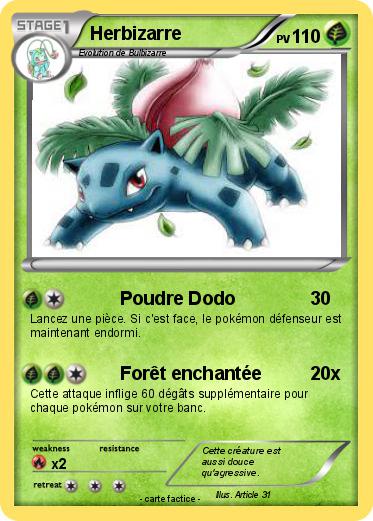 Pokemon Herbizarre