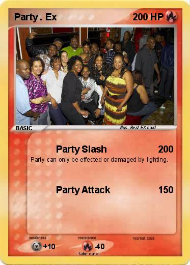 Pokemon Party . Ex