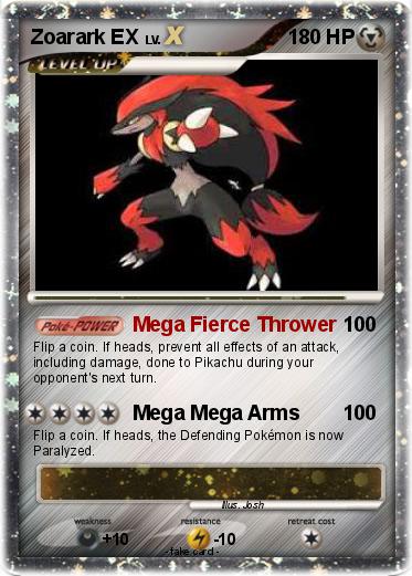 Pokemon Zoarark EX