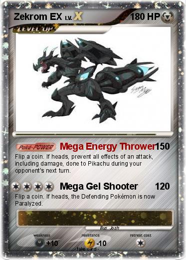 Pokemon Zekrom EX