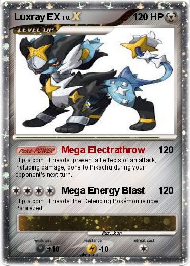 Pokemon Luxray EX