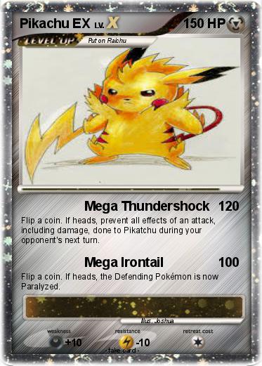 Pokemon Pikachu EX
