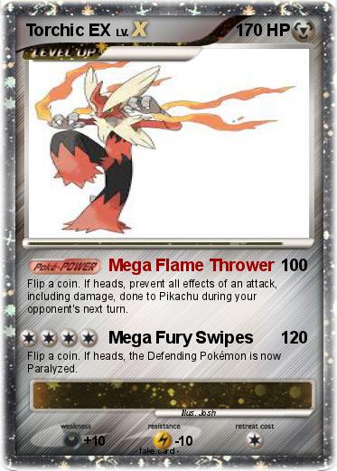 Pokemon Torchic EX