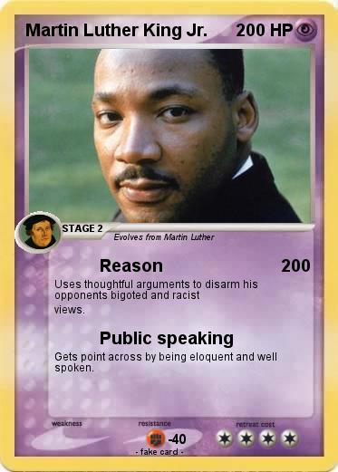 Pokemon Martin Luther King Jr.