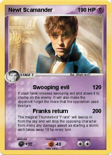 Pokemon Newt Scamander