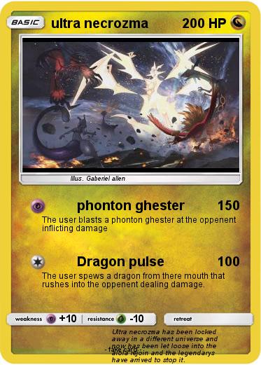 Pokemon ultra necrozma