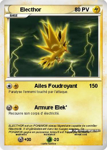Pokemon Electhor