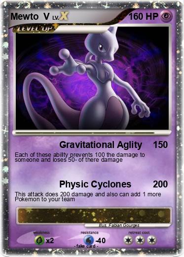 Pokemon Mewto  V