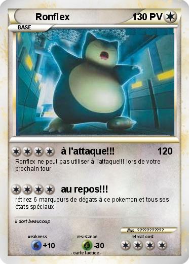 Pokemon Ronflex