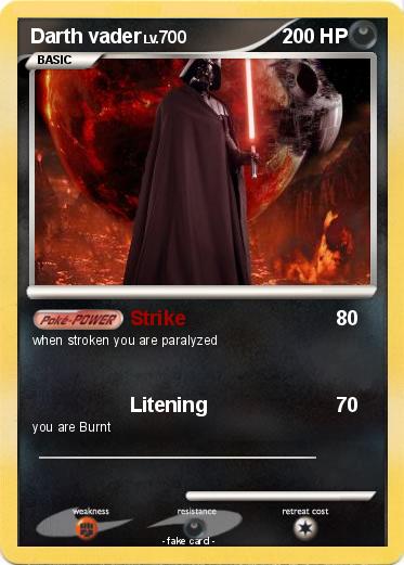Pokemon Darth vader