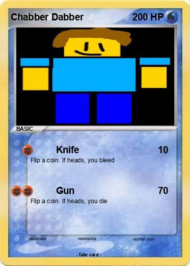 Pokemon Chabber Dabber