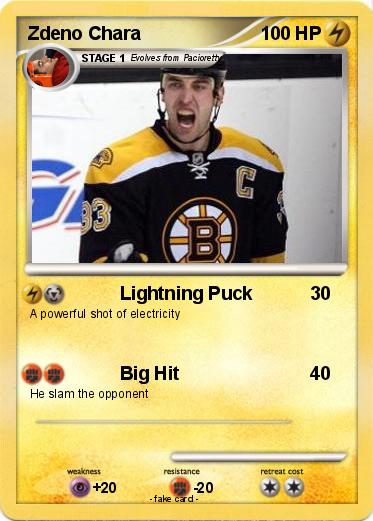 Pokemon Zdeno Chara