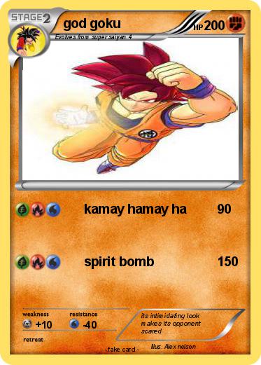 Pokemon god goku