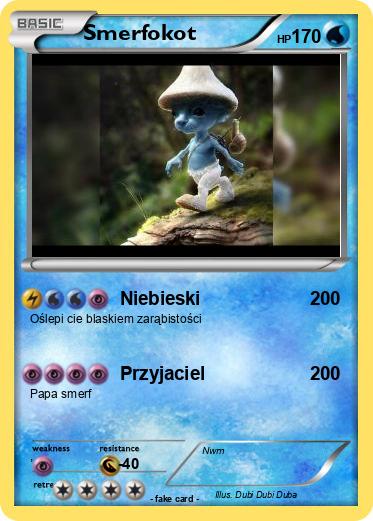 Pokemon Smerfokot