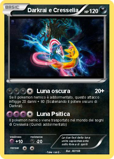Pokemon Darkrai e Cresselia