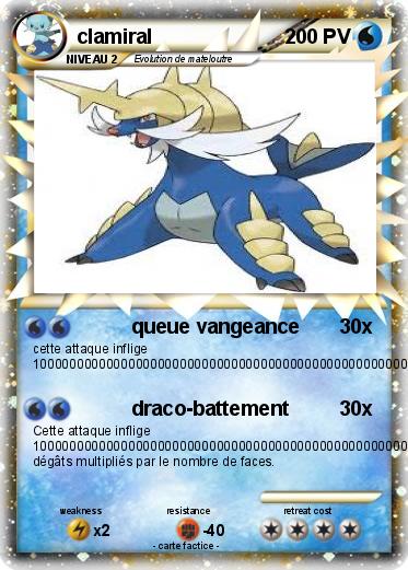 Pokemon clamiral