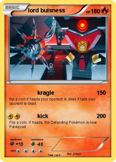 Pokemon lord buisness