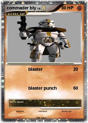Pokemon commader bly