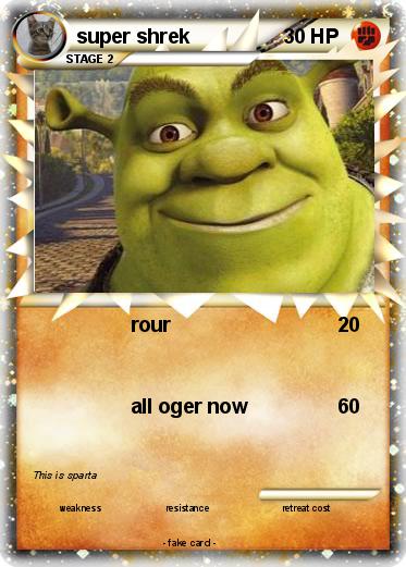Pokemon super shrek