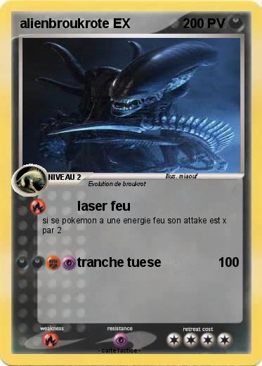 Pokemon alienbroukrote EX