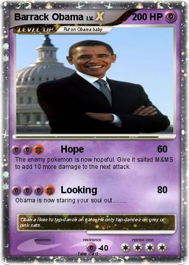 Pokemon Barrack Obama