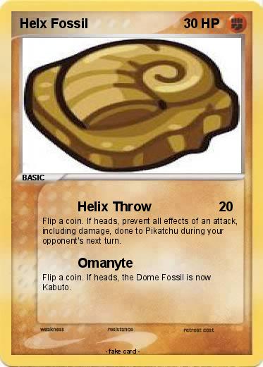 Pokemon Helx Fossil