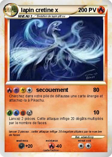 Pokemon lapin cretine x