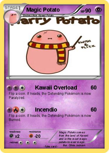 Pokemon Magic Potato