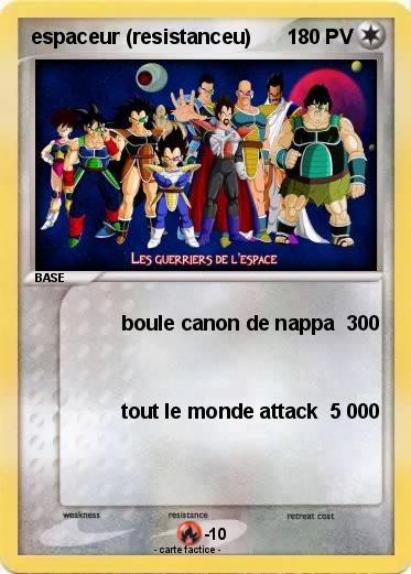 Pokemon espaceur (resistanceu)
