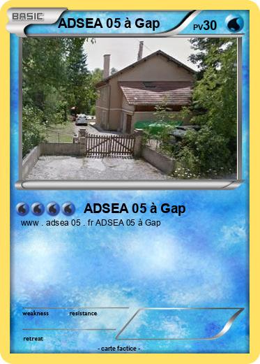Pokemon ADSEA 05 à Gap