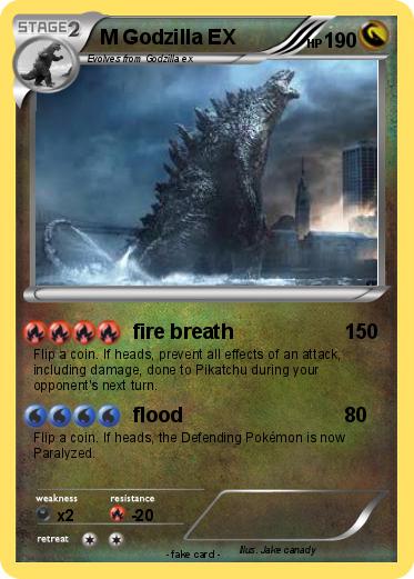 Pokemon M Godzilla EX