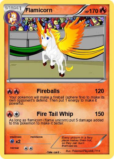 Pokemon Flamicorn