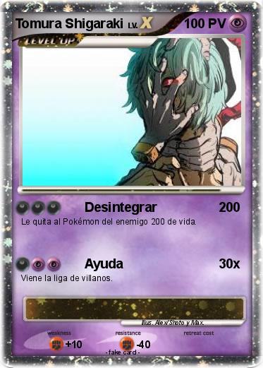 Pokemon Tomura Shigaraki