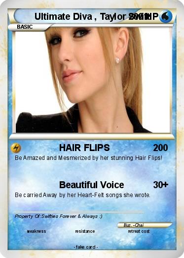 Pokemon Ultimate Diva , Taylor Swift