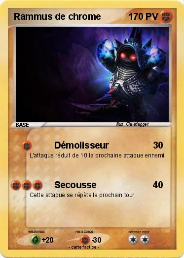 Pokemon Rammus de chrome