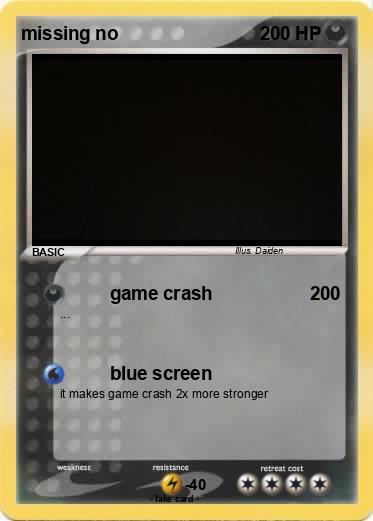 Pokemon missing no