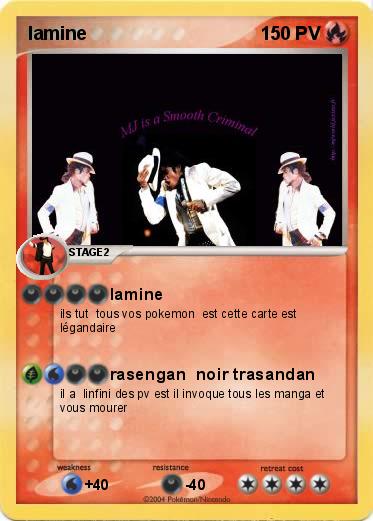 Pokemon lamine