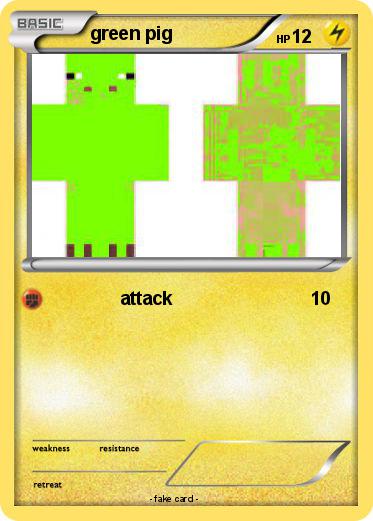 Pokemon green pig