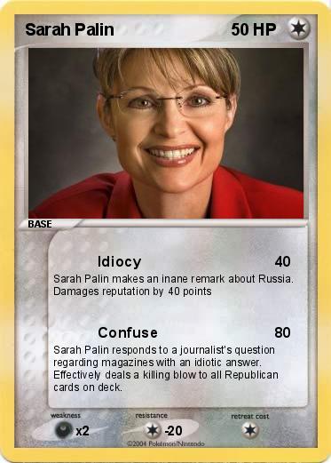Pokemon Sarah Palin