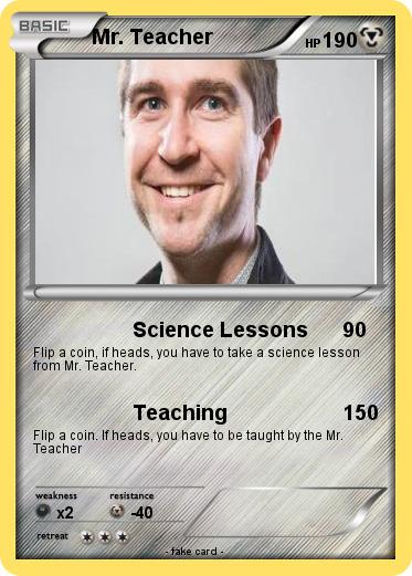Pokemon Mr. Teacher
