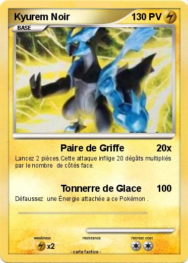 Pokemon Kyurem Noir
